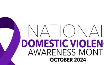 Domestic Violence Prevention Month Graphic