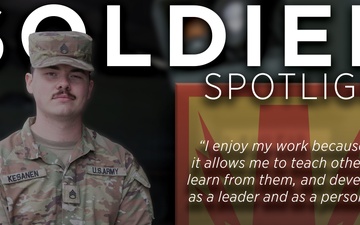 Soldier Spotlight: Staff Sgt. Jordan Kesanen, 41st Field Artillery Brigade