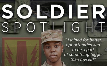 Soldier Spotlight: Pvt. Deefha Martin, 41st Field Artillery Brigade