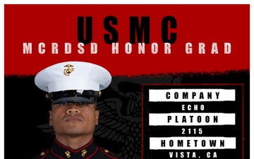 Echo Company Honor Graduate