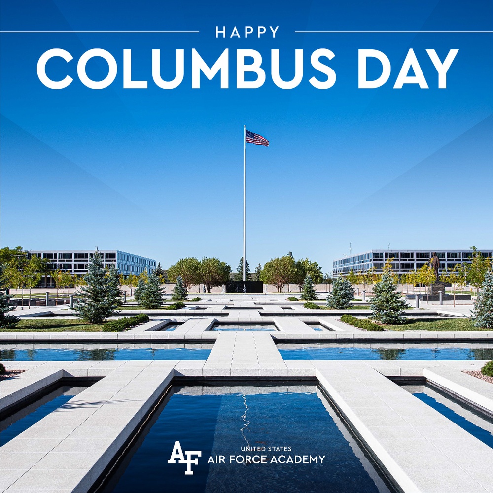 USAFA Columbus Day Graphic