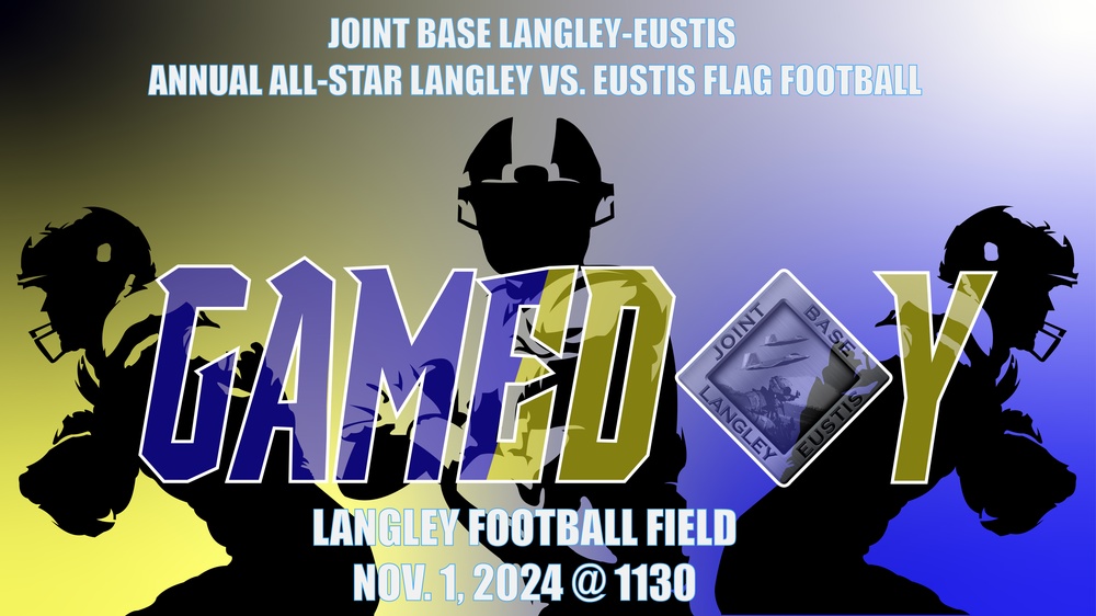 Second Annual Langley vs. Ft Eustis All-Star Flag Football Game