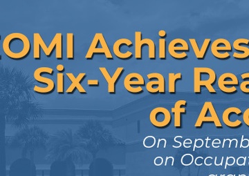 DEOMI COE Accreditation Website Banner