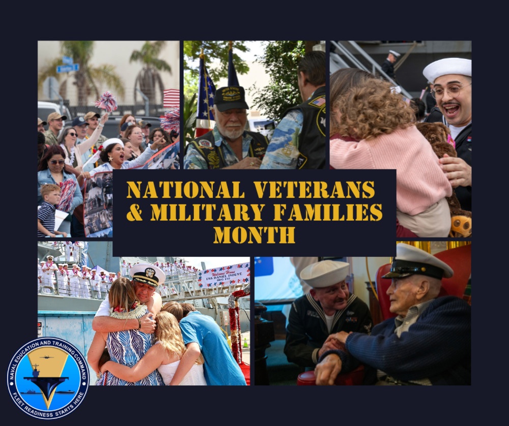 NETC Recognizes National Veterans and Military Families Month