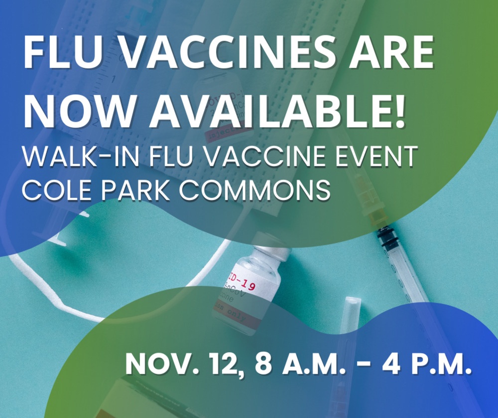 BACH Advertises Community Flu Event