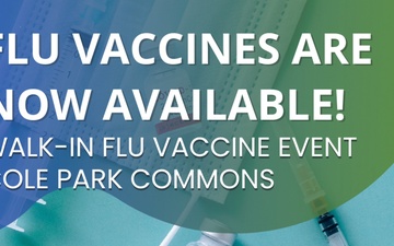 BACH Advertises Community Flu Event