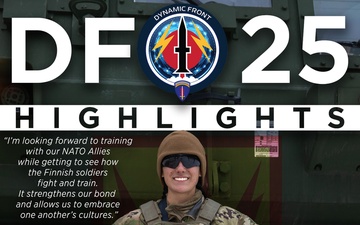 Dynamic Front 25 Highlight:  Sgt. Makayla Sodergren