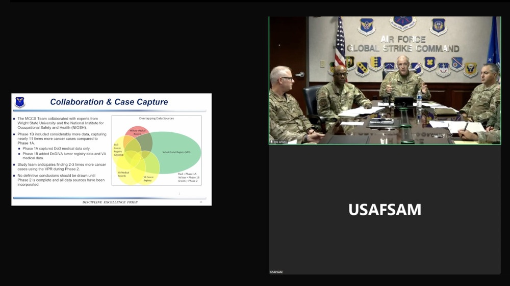 AFGSC hosts Virtual Town Hall to discuss MCCS Phase 1B results