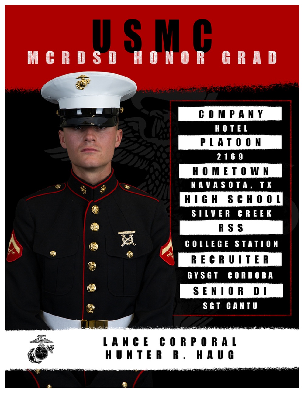 Hotel Company Honor Graduate