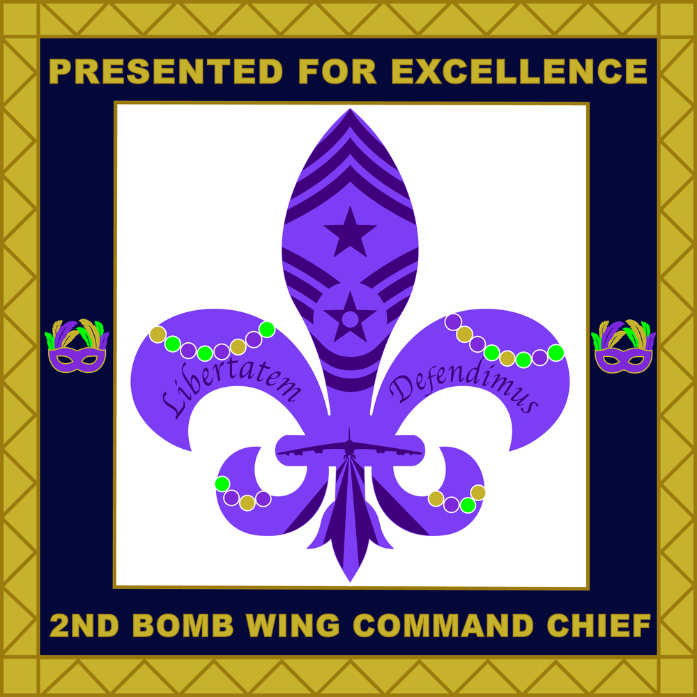 2nd Bomb Wing command chief coin