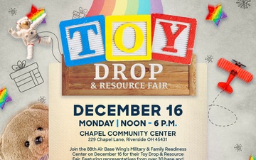 Military &amp; Family Readiness Center to host Toy Drop and Resource Fair