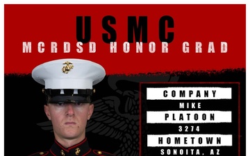 Mike Company Honor Graduate