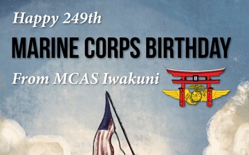 Happy 249th Marine Corps Birthday From MCAS Iwakuni