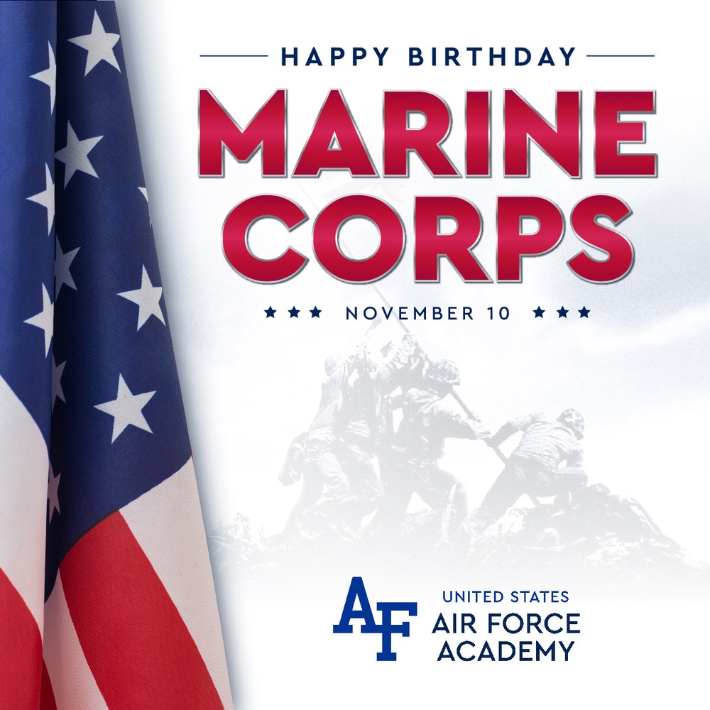 Happy Birthday Marine Corps Graphic