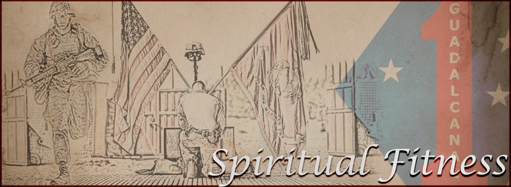 1st MARDIV Spiritual Fitness banner