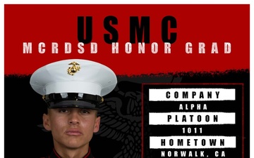 Alpha Company Honor Graduate