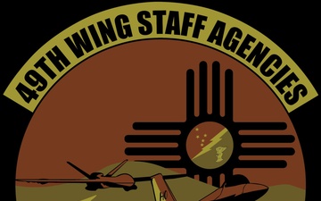 49th Wing Staff Agencies patch design