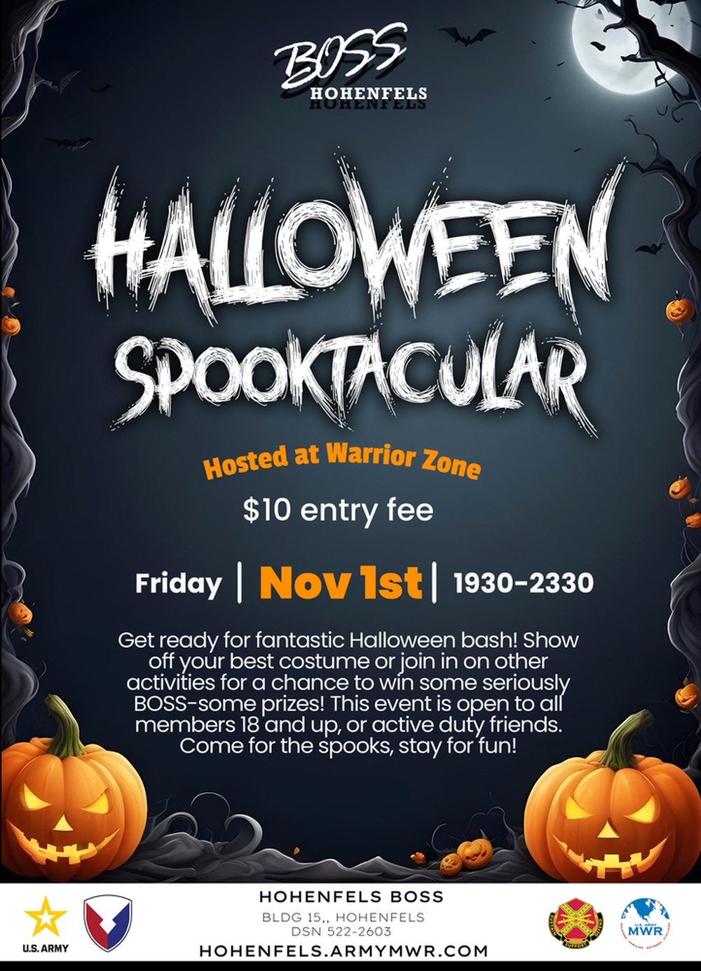 Halloween Spooktacular Flyer