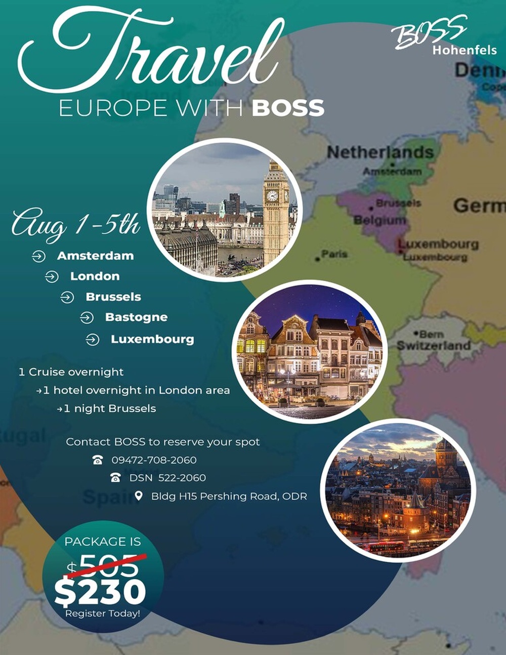 Europe Travel Flyer