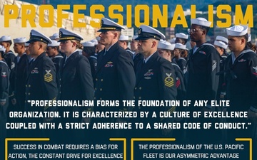 Adm. Steve Koehler, commander, U.S. Pacific Fleet, issues &quot;Professionalism&quot; Fleet Order