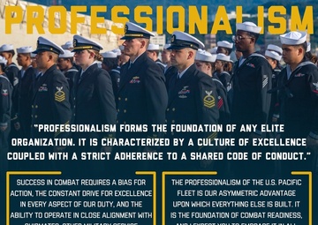 Adm. Steve Koehler, commander, U.S. Pacific Fleet, issues &quot;Professionalism&quot; Fleet Order