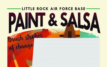 Little Rock AFB Celebrates Hispanic Heritage Month with Paint and Salsa