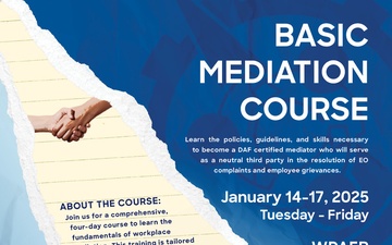 EEOSI Basic Mediation Course Flyer