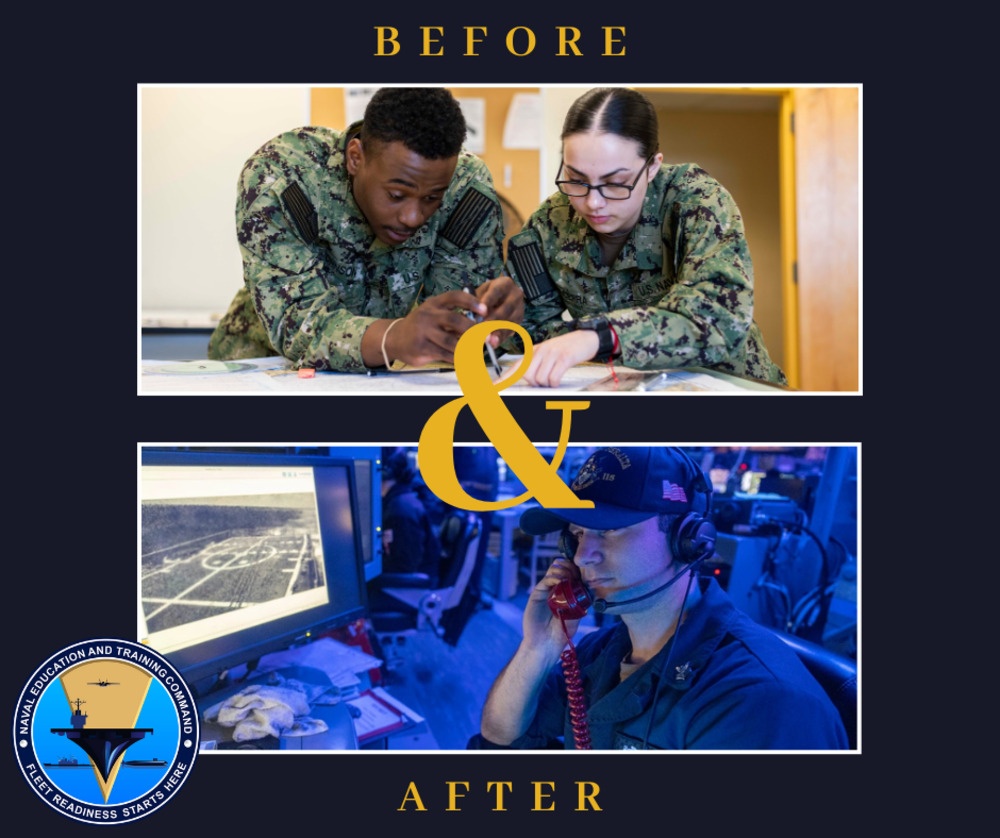 Before and After: SCSTC Great Lakes Training Operations Specialists