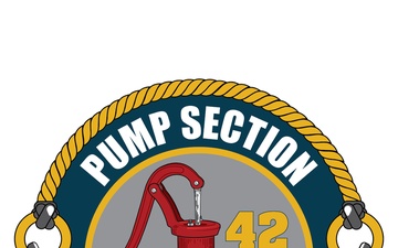 Portsmouth Naval Shipyard Pump Section Code 31 and 42 Logo