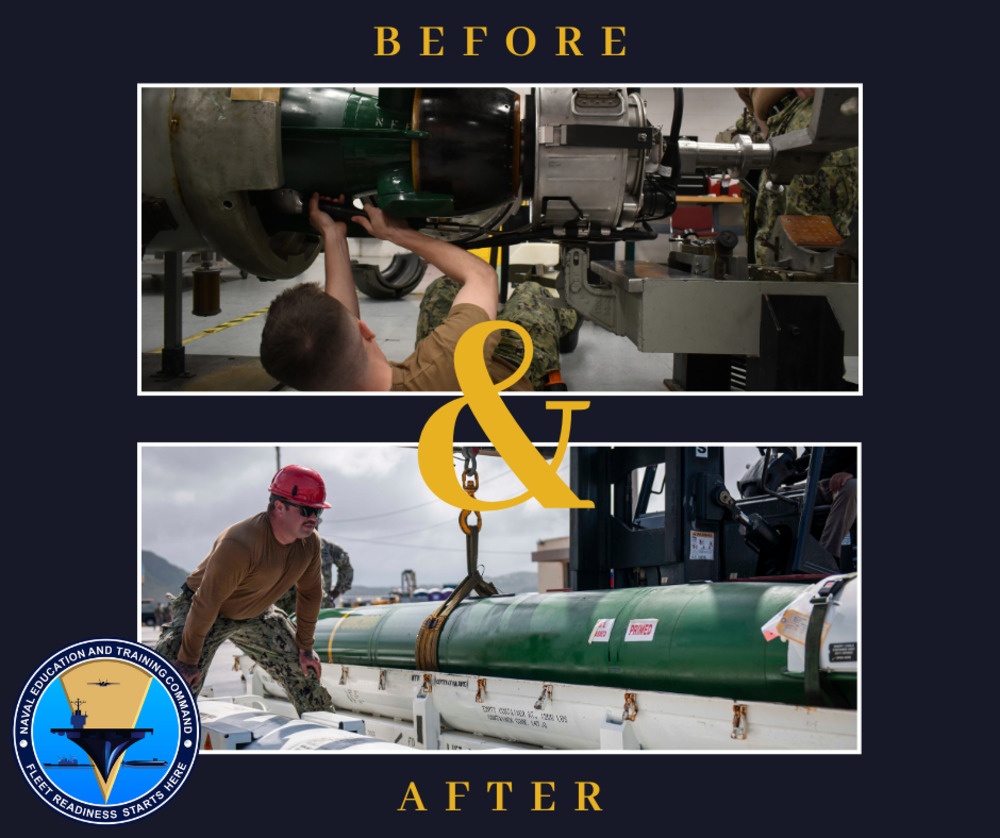 Before and After: Naval Submarine School Trains Torpedoman&amp;#39;s Mates