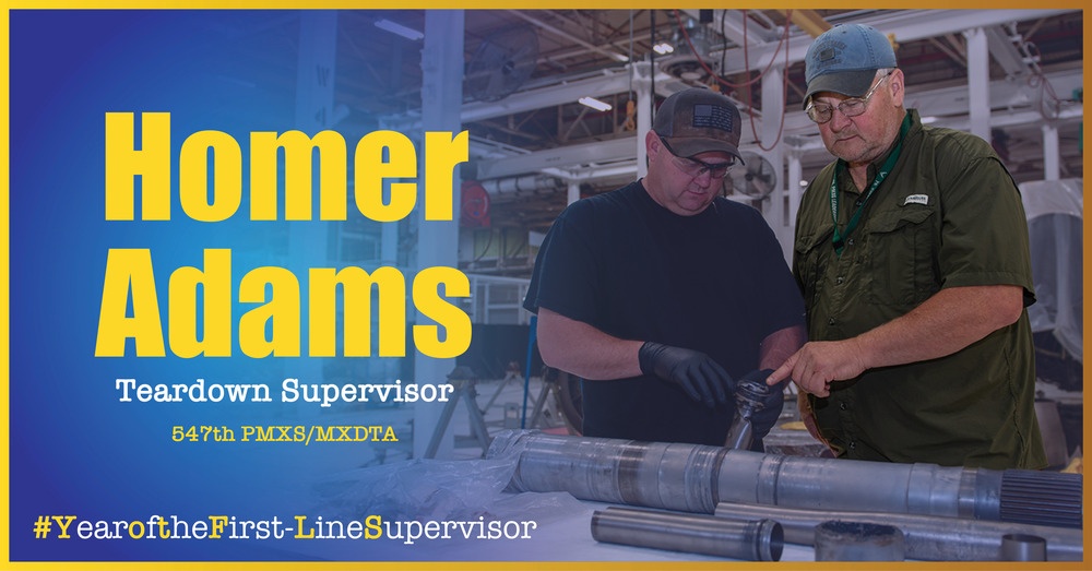 Homer Adams Year of the First Line Supervisor Highlight