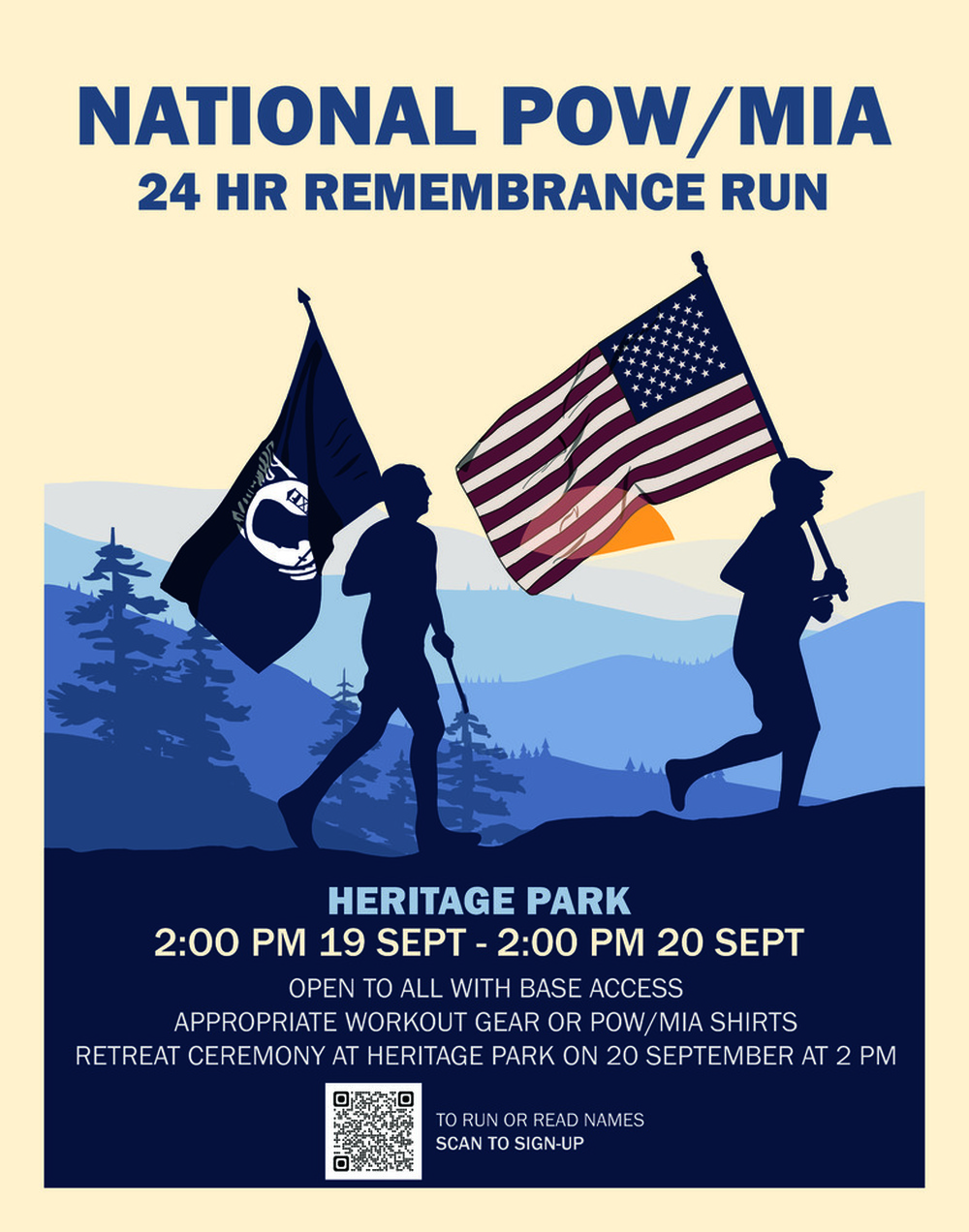 Little Rock Air Force Base participates in National POW/MIA Remembrance Run