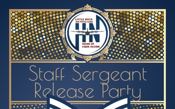 Little Rock AFB celebrates Staff Sergeant promotions with release party