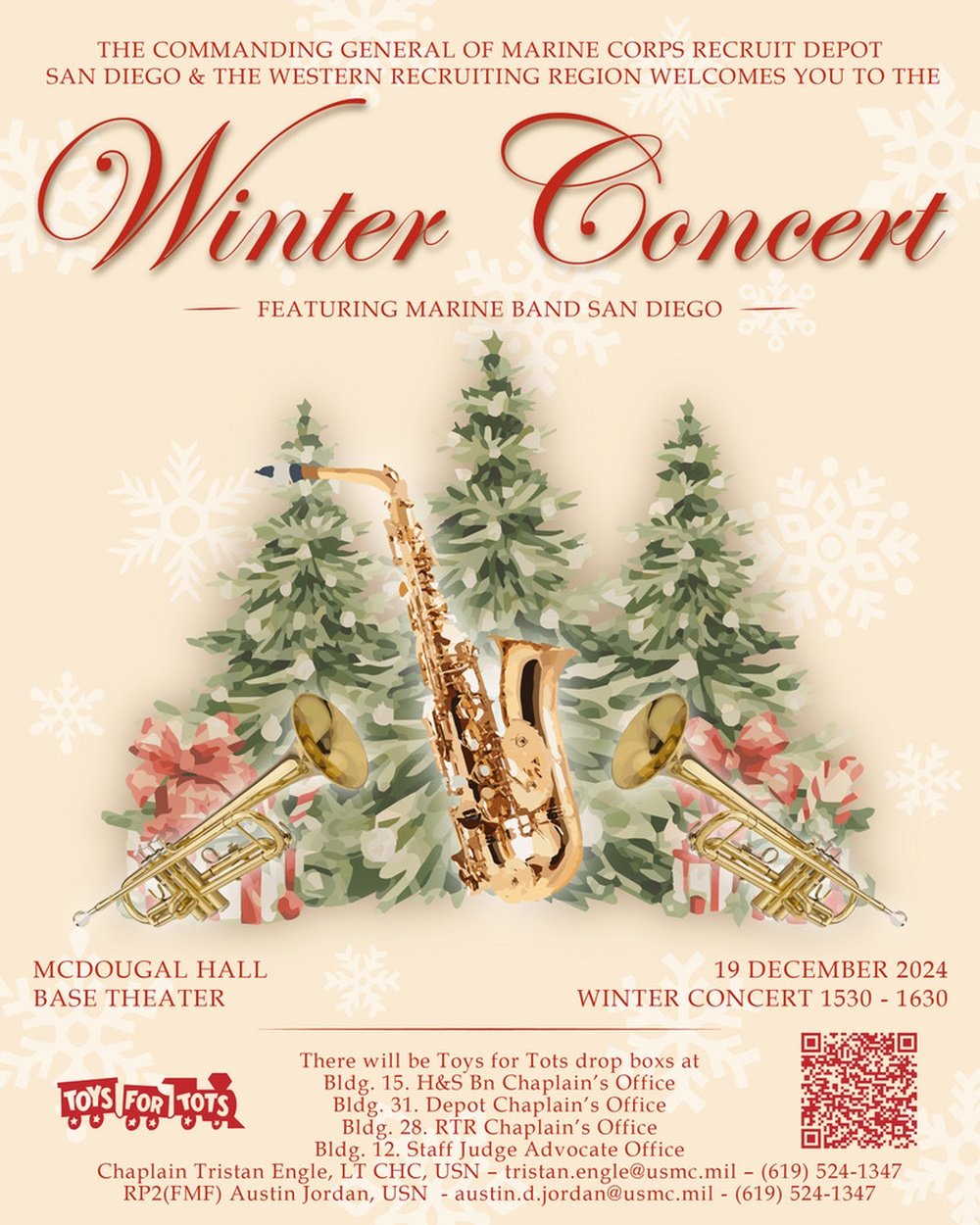 Marine Corps Recruit Depot San Diego Winter Concert