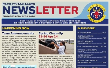 412th Civil Engineering Newsletter April 2024