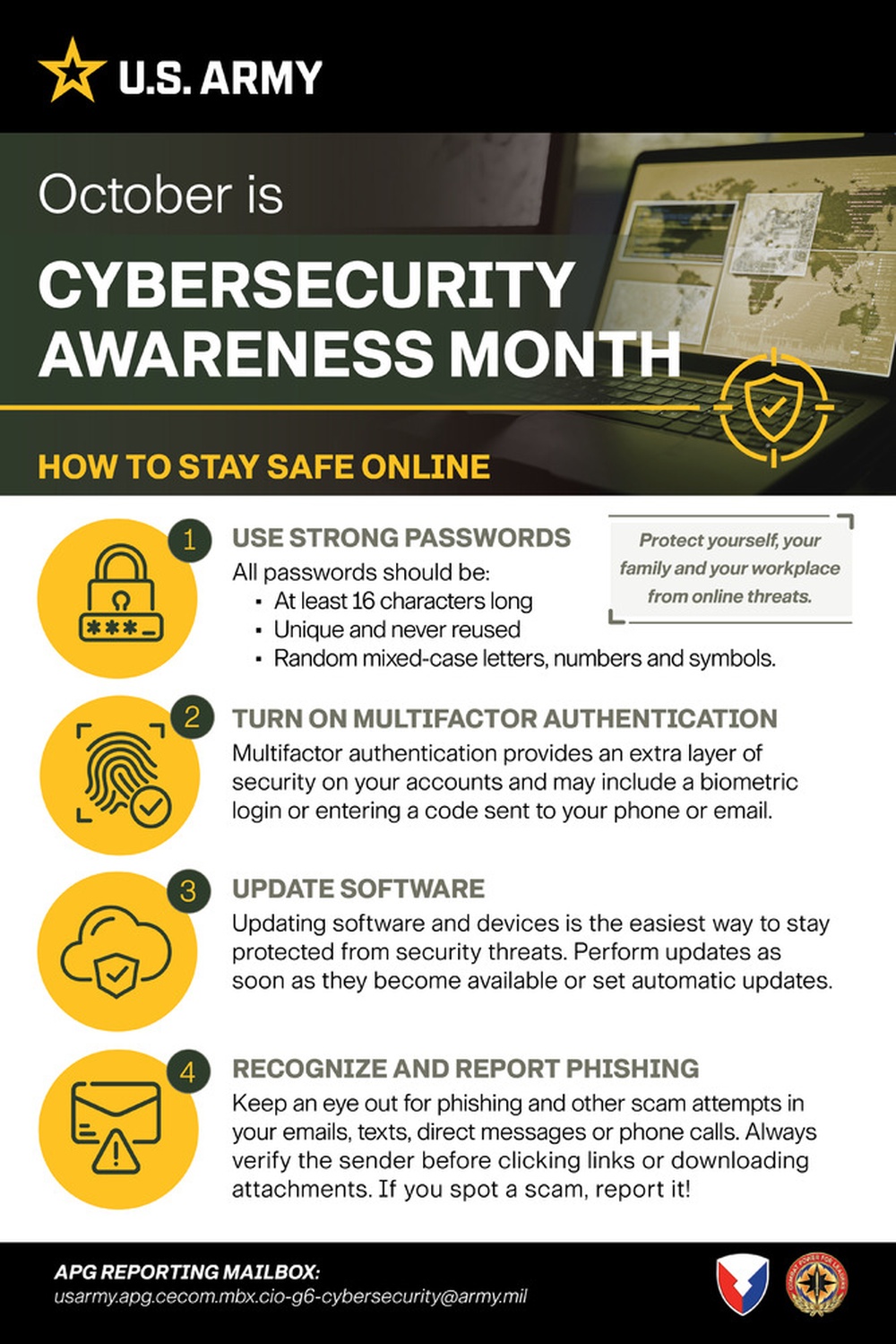 October is Cybersecurity Awareness Month