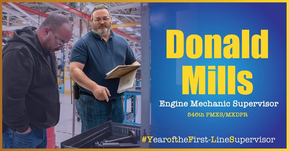 Donald Mills Year of the First Line Supervisor Highlight