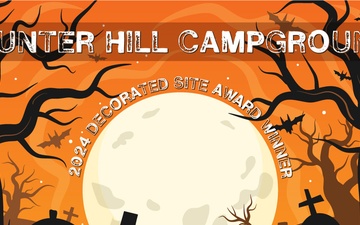 Gunter Hill Campground Halloween Decoration Certificate