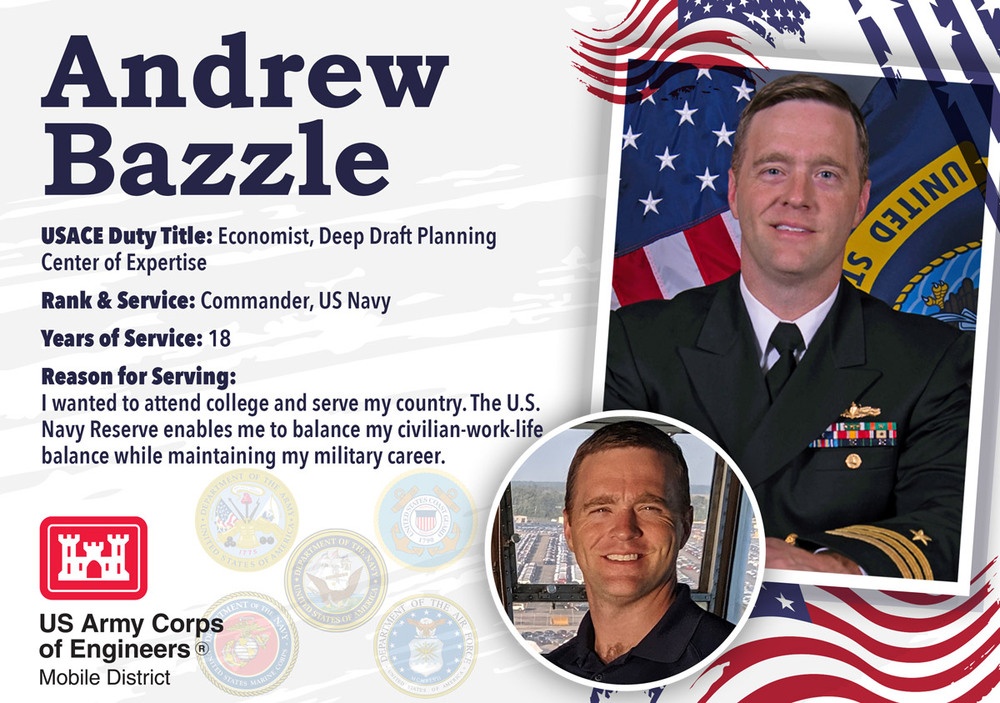 Veterans Day 2023 Post featuring Andrew Dazzle