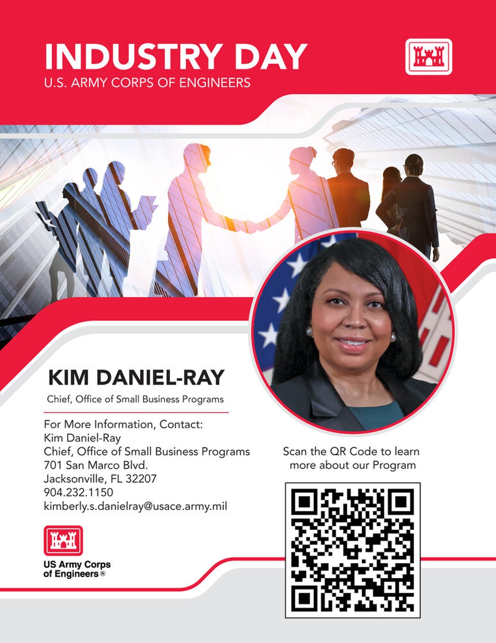 2024 Industry Day flyer featuring Kim Daniel-Ray