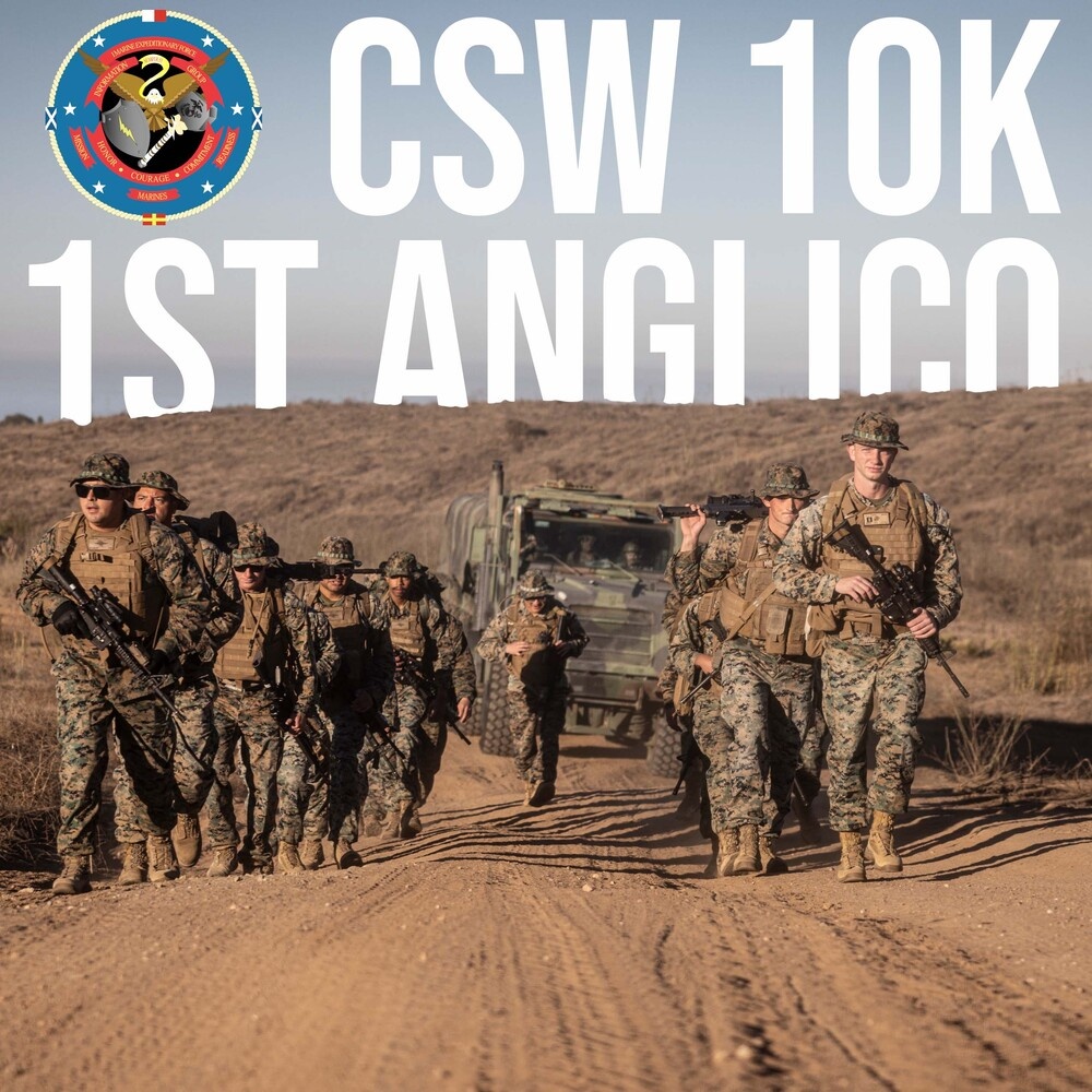 1st ANGLICO conducts 10K crew-served weapons hike