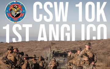 1st ANGLICO conducts 10K crew-served weapons hike