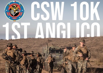 1st ANGLICO conducts 10K crew-served weapons hike