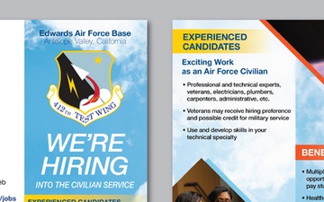 Air Force Civilian Service Tri-fold Brochure