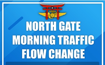 MCAS Iwakuni Northgate Morning traffic change