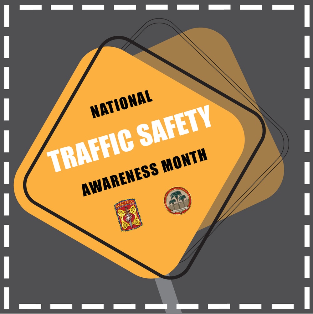 The Combat Center practices safe driving for National Traffic Awareness Month