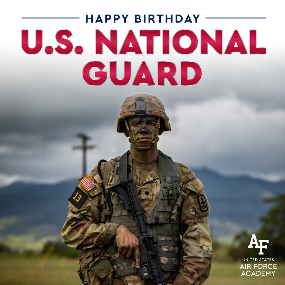 National Guard Birthday Graphic