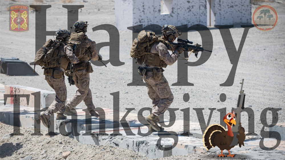 The Combat Center wishes base patrons a Happy Thanksgiving