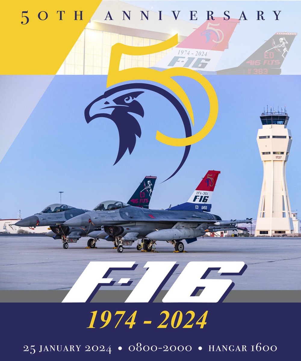 F-16 50th Anniversary Poster