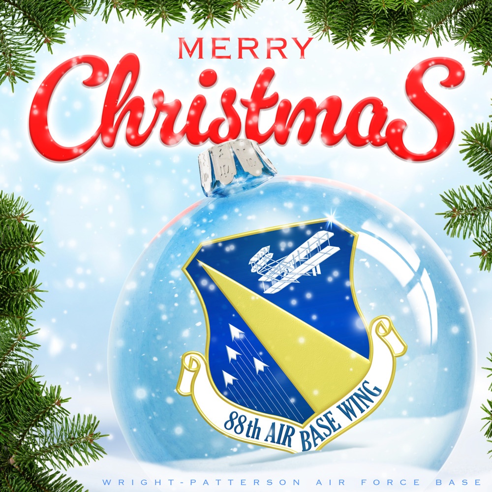 88th Air Base Wing celebrates Christmas Graphic